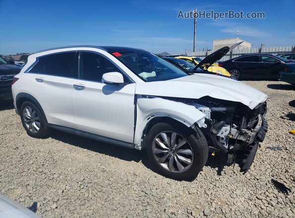 3PCAJ5M15KF131205 2019 INFINITI QX50 White Առջևի աջ