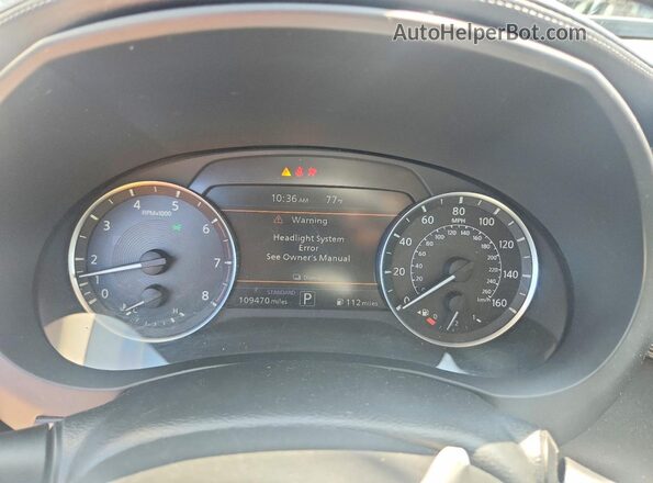 3PCAJ5M15KF131205 2019 INFINITI QX50 White Սարքավորումների վահանակի տեսք