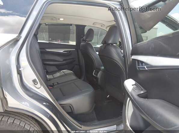 3PCAJ5M15KF134122 2019 INFINITI QX50 Gray VIN კოდის სტიკერის ხედი