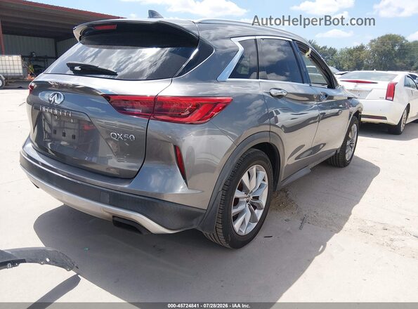 3PCAJ5M15KF134122 2019 INFINITI QX50 Gray უკანა მარჯვენა