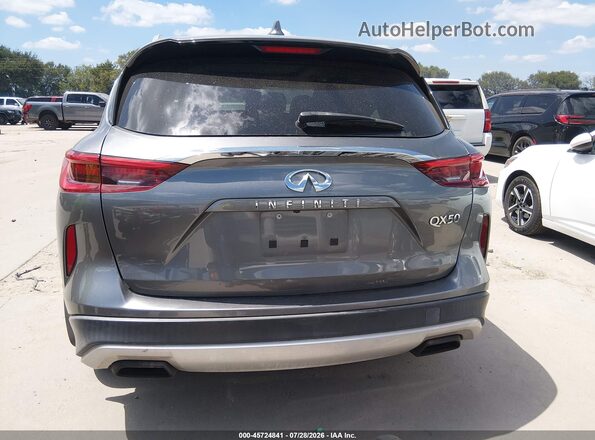 3PCAJ5M15KF134122 2019 INFINITI QX50 Gray 