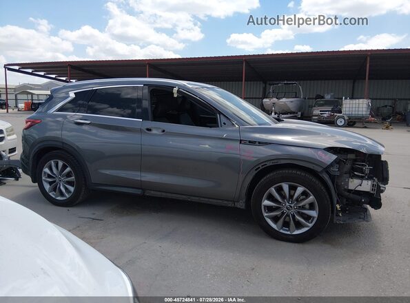 3PCAJ5M15KF134122 2019 INFINITI QX50 Gray სალონის 360-გრადუსიანი ხედი