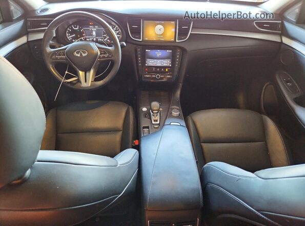 3PCAJ5M15KF139224 2019 INFINITI QX50 Black Առջևի վահանակի տեսք