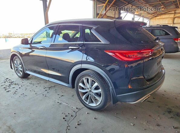 3PCAJ5M15KF139224 2019 INFINITI QX50 Black Հետևի ձախ