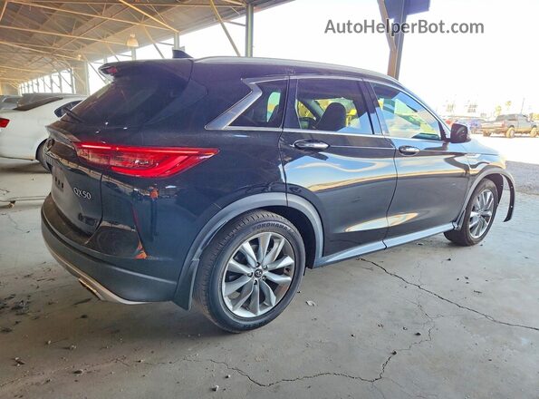 3PCAJ5M15KF139224 2019 INFINITI QX50 Black Հետևի աջ