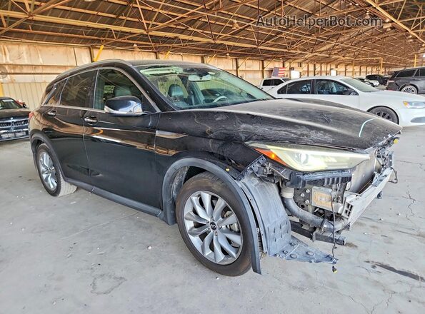 3PCAJ5M15KF139224 2019 INFINITI QX50 Black Առջևի աջ