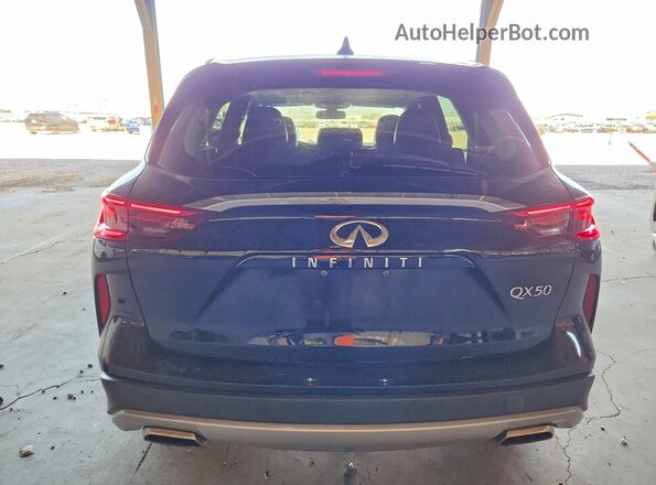 3PCAJ5M15KF139224 2019 INFINITI QX50 Black Հետևի տեսք