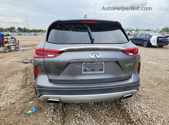 3PCAJ5M15LF116270 2020 INFINITI QX50 Gray Widok z tyłu