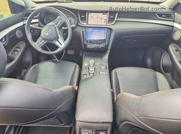 3PCAJ5M15LF121095 2020 INFINITI QX50 Gray წინა პანელის ხედი