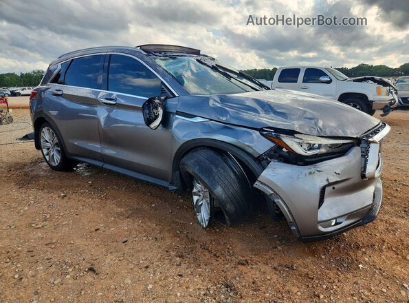 3PCAJ5M15LF121095 2020 INFINITI QX50 Gray წინა მარჯვენა