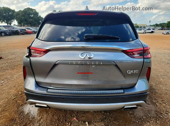 3PCAJ5M15LF121095 2020 INFINITI QX50 Gray უკანა ხედი