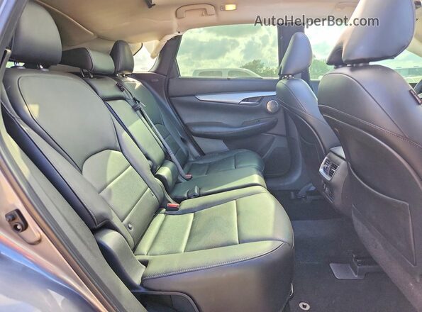 3PCAJ5M15LF121095 2020 INFINITI QX50 Gray უკანა სალონის ხედი