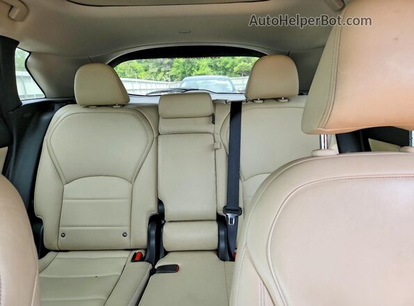3PCAJ5M16LF119033 2020 INFINITI QX50 Белый Вид задних сидений