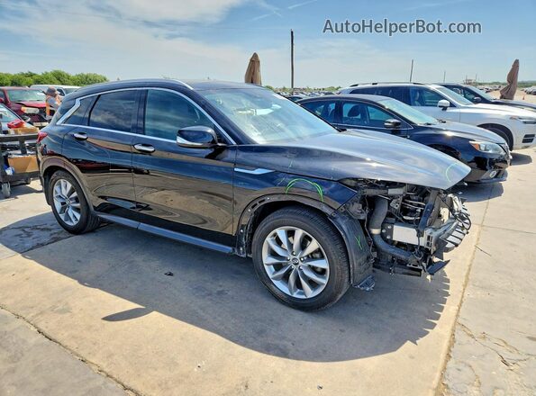 3PCAJ5M17KF138253 2019 INFINITI QX50 Black Przód prawy