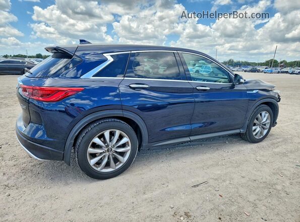 3PCAJ5M17KF147518 2019 INFINITI QX50 Blue Rear right