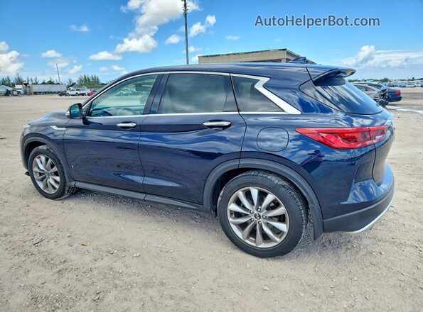 3PCAJ5M17KF147518 2019 INFINITI QX50 Blue Rear left
