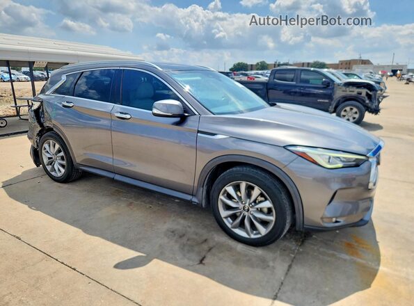 3PCAJ5M17LF118277 2020 INFINITI QX50 Gray Przód prawy