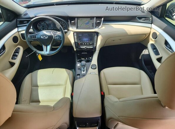 3PCAJ5M17LF118277 2020 INFINITI QX50 Gray Widok deski rozdzielczej