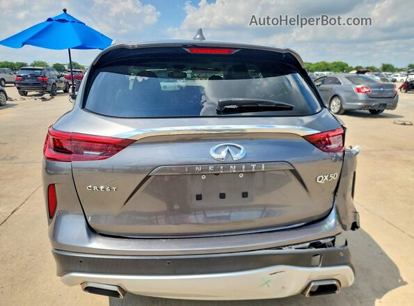 3PCAJ5M17LF118277 2020 INFINITI QX50 Gray Widok z tyłu