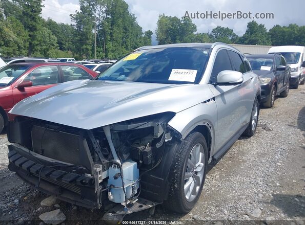 3PCAJ5M18LF113203 2020 INFINITI QX50 Silver Front left