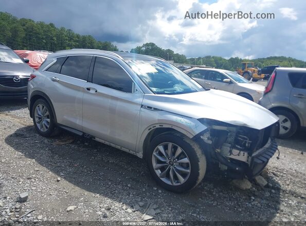 3PCAJ5M18LF113203 2020 INFINITI QX50 Silver Rear interior view