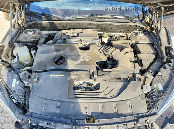 3PCAJ5M18LF120751 2020 INFINITI QX50 Black Սալոնի հետևի տեսք