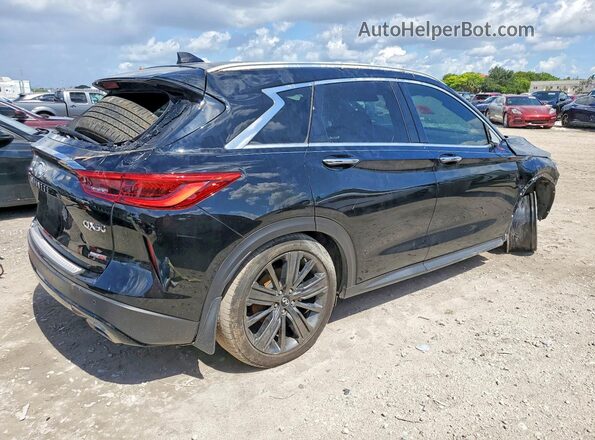 3PCAJ5M18LF120751 2020 INFINITI QX50 Black Trasero derecho