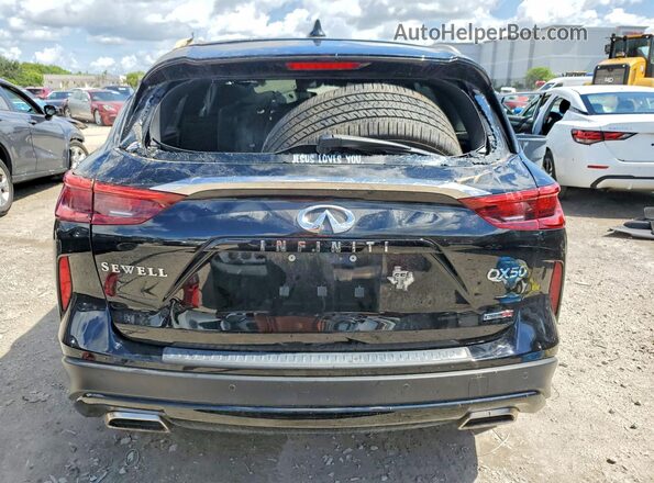 3PCAJ5M18LF120751 2020 INFINITI QX50 Black Vista trasera