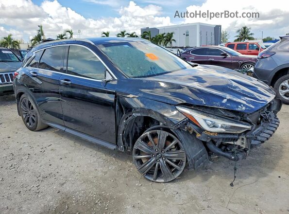 3PCAJ5M18LF120751 2020 INFINITI QX50 Black Delantero derecho