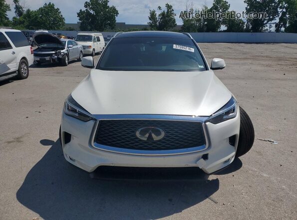 3PCAJ5M19KF113516 2019 INFINITI QX50 White Front view