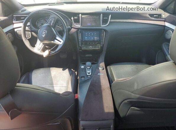 3PCAJ5M19KF113516 2019 INFINITI QX50 White Dashboard view