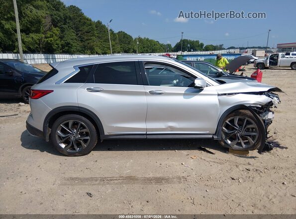3PCAJ5M19KF119090 2019 INFINITI QX50 Серебряный Панорамный вид салона 360°
