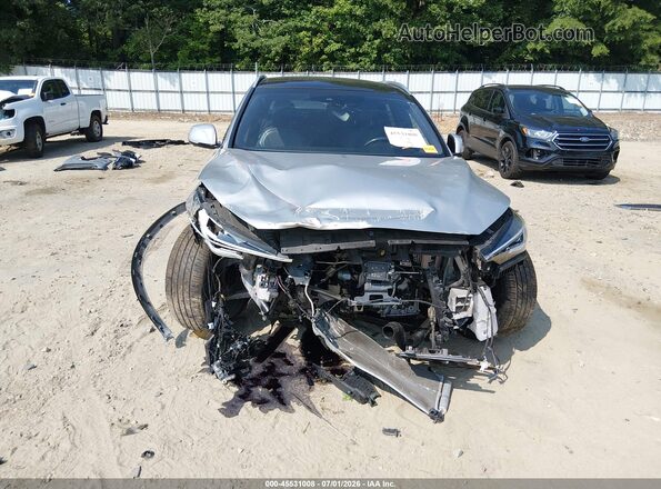 3PCAJ5M19KF119090 2019 INFINITI QX50 Серебряный Вид задней части салона