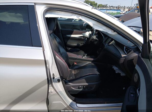 3PCAJ5M19KF119090 2019 INFINITI QX50 Серебряный Вид салона спереди