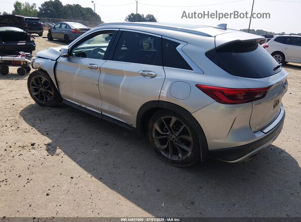 3PCAJ5M19KF119090 2019 INFINITI QX50 Серебряный Задняя левая четверть