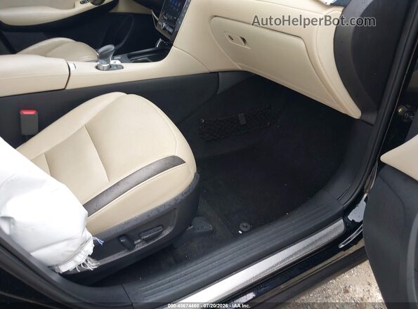 3PCAJ5M19KF127710 2019 INFINITI QX50 Black Front interior view