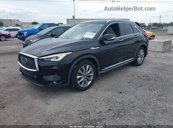 3PCAJ5M19KF127710 2019 INFINITI QX50 Black Front left