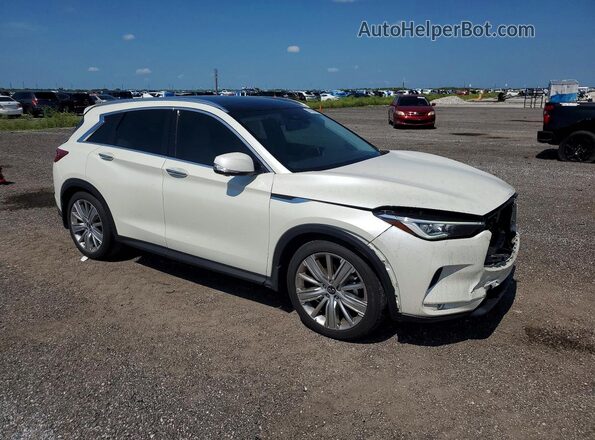 3PCAJ5M19LF101982 2020 INFINITI QX50 White Front right