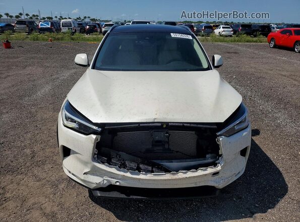 3PCAJ5M19LF101982 2020 INFINITI QX50 White Front view