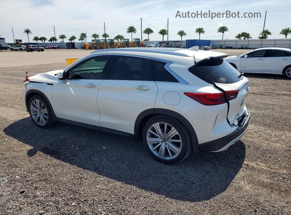 3PCAJ5M19LF101982 2020 INFINITI QX50 White Rear left