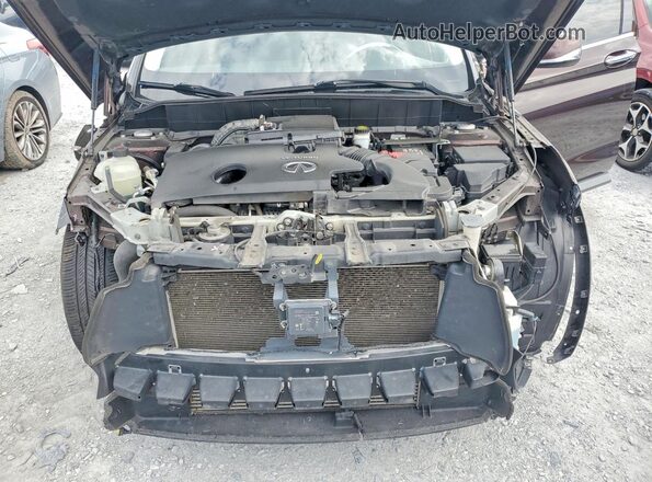 3PCAJ5M19LF104381 2020 INFINITI QX50 Brown Engine compartment view