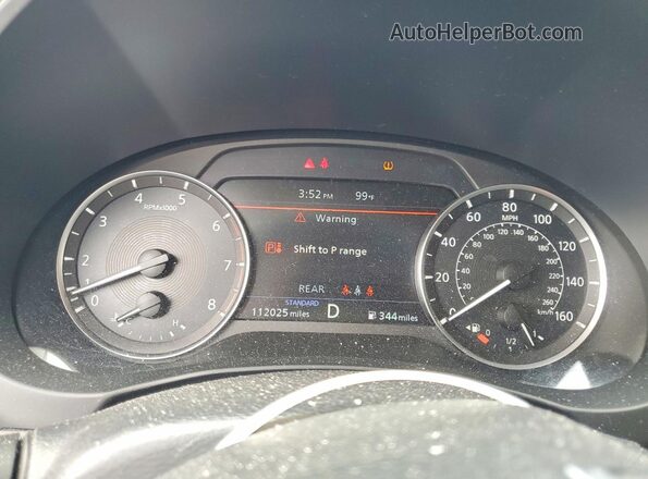 3PCAJ5M19LF104381 2020 INFINITI QX50 Brown Instrument cluster view