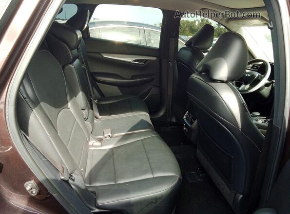 3PCAJ5M19LF104381 2020 INFINITI QX50 Brown Rear interior view