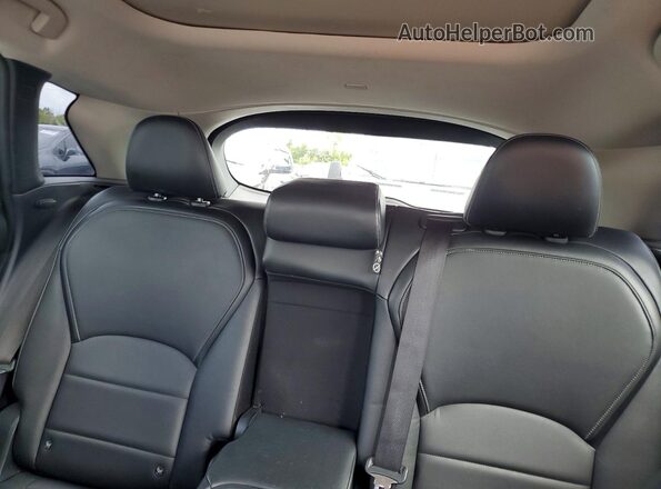 3PCAJ5M19LF104381 2020 INFINITI QX50 Brown Rear seats view