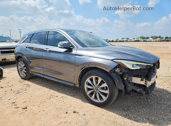 3PCAJ5M19LF114716 2020 INFINITI QX50 Gray Передня права чверть