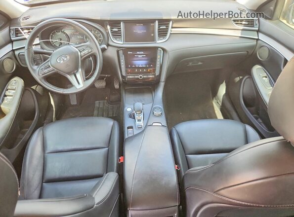 3PCAJ5M19LF114716 2020 INFINITI QX50 Gray Вид панелі приладів