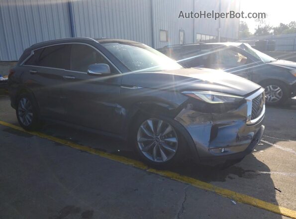 3PCAJ5M1XKF144869 2019 INFINITI QX50 Gray წინა მარჯვენა