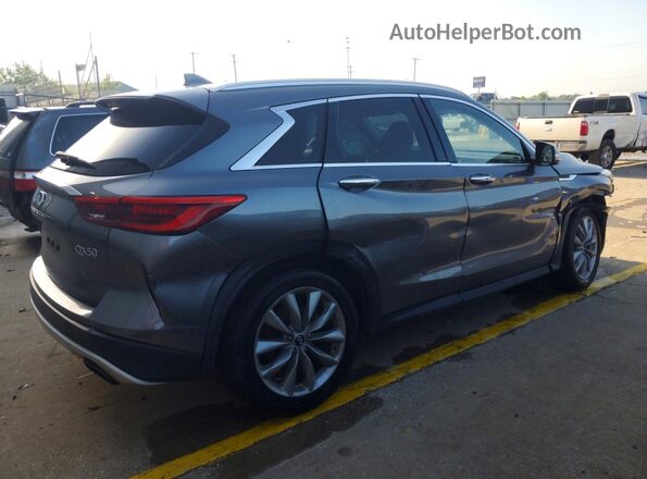 3PCAJ5M1XKF144869 2019 INFINITI QX50 Gray უკანა მარჯვენა