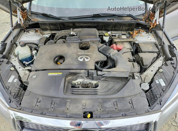 3PCAJ5M30KF104740 2019 INFINITI QX50 Silver Engine compartment view