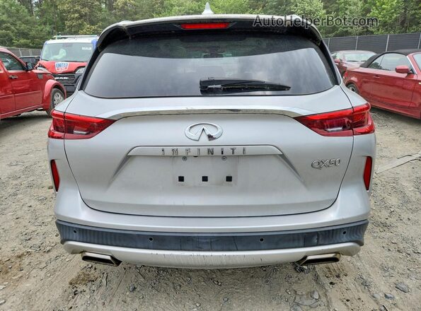 3PCAJ5M30KF104740 2019 INFINITI QX50 Silver Rear view